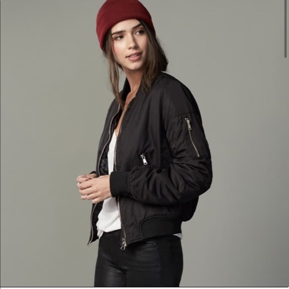 TOPSHOP Satin Bomber